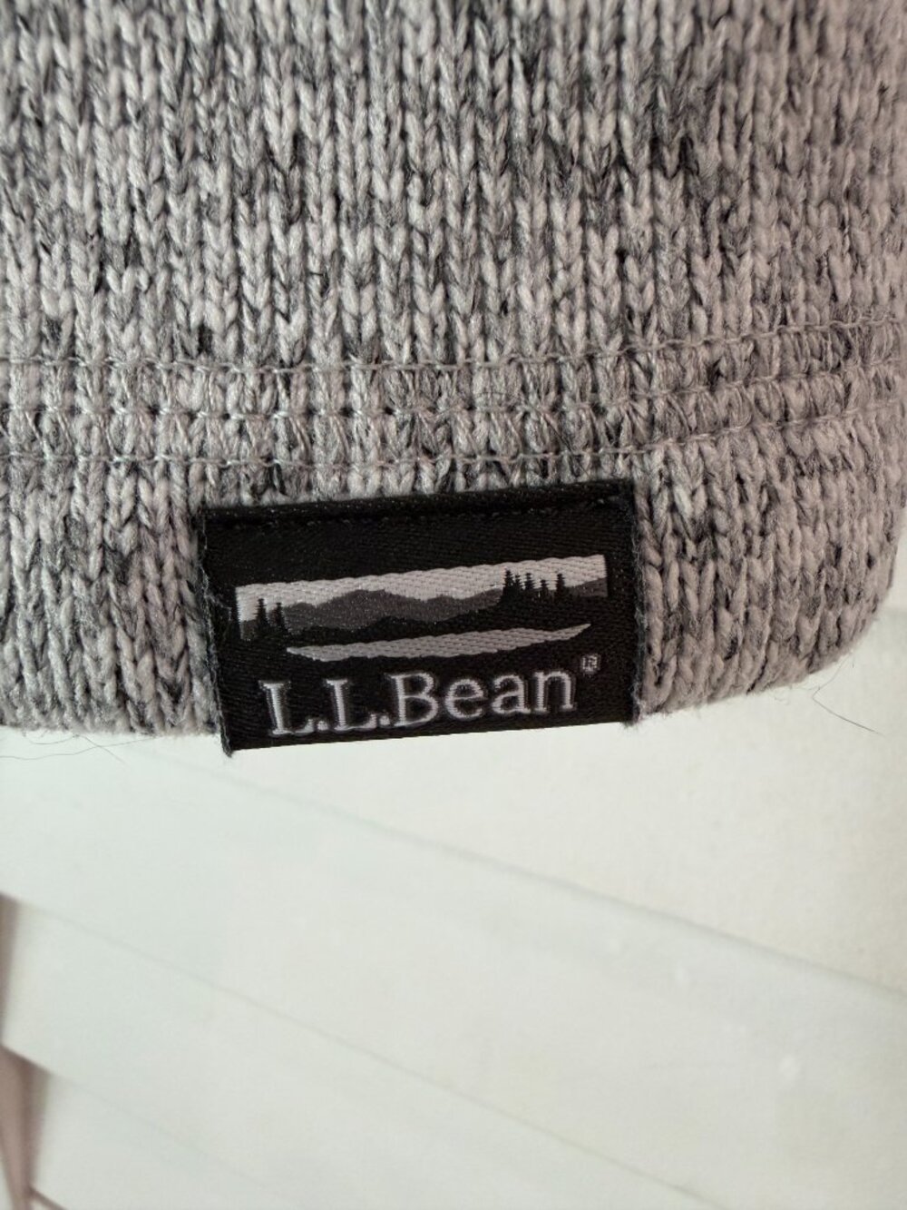 LLBean Women's L.L.Bean Sweater Fleece Coat Heathered Gray - Size M - Picture 3 of 6